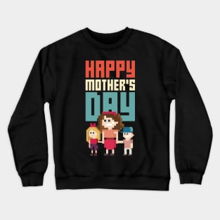 Super Mother's Day Retro Crewneck Sweatshirt